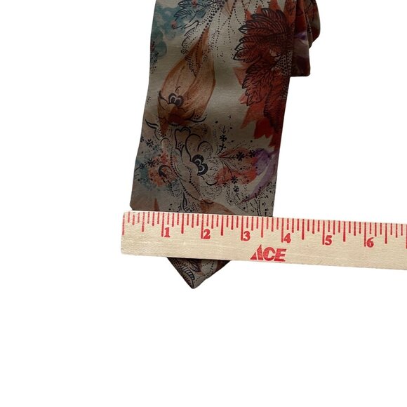 Pierre Balmain Floral Silk Tie - Picture 2 of 3